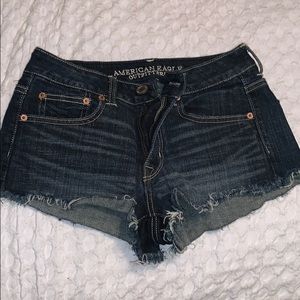 American eagle jean shorts